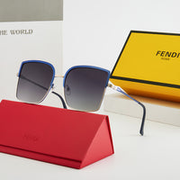 Fendi 7707 Brand polarized sunglasses trend 100% UV400 designer with brand box