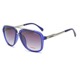 Fashion Retro Sunglasses Unisex Matte Frame Carrera Glasses