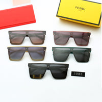 Fendi 5985 brand polarized  sunglasses trend 100% UV400 designer with brand box
