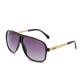 Fashion Retro Unisex Sunglasses Matte Black Carrera Glasses
