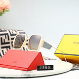Fendi 7780 brand polarized metal sunglasses trend 100% UV400 designer with brand box