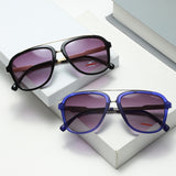 Fashion Retro Sunglasses Unisex Matte Frame Carrera Glasses