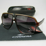 Fashion  Retro Sunglasses Unisex Matte Frame Carrera Glasses