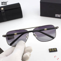 Montblanc Brand Man Sunglasses Retro Style  With Brand Box