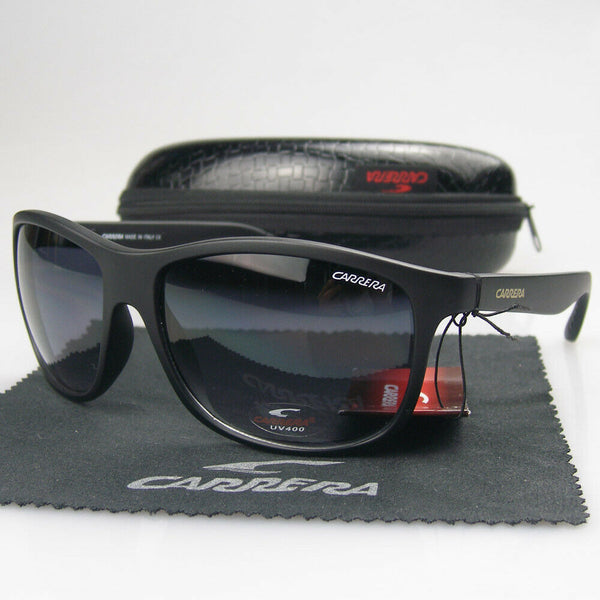 New Retro Carrera Sunglasses Round Windproof Matte Frame Metal
