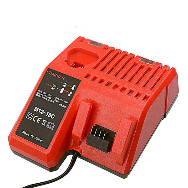 M12 & M18 Rapid Replacement Charger Lithium Ion Charger For Milwaukee Battery