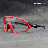 KAPVOE Photochromic Goggles Cycling Sunglasses Sport Road Mountain Bike Glasses