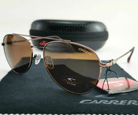 Carrera Glasses Retro Cycling Sunglass Sport Matte Black Frame