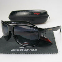 New Retro Carrera Sunglasses Round Windproof Matte Frame Metal