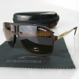 New Arrival  Retro Sunglasses Sport Matte Black Frame Carrera Glasses