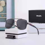 Prada Brand Man Sunglasses Retro Style With Brand Box
