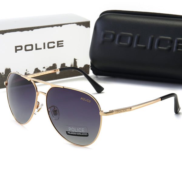 Men's Polarized Police Sunglasses 8 Colors With Box