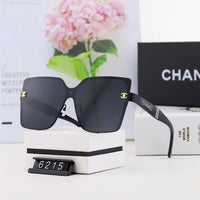 CHANEL 6215 Brand Man Sunglasses Retro Style 100% UV400 Designer With Brand Box