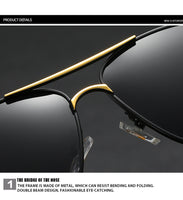Audi Brand Men's Sunglasses Polarized Classic With Box