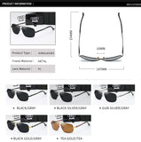Audi Brand Men's Sunglasses Polarized Classic With Box