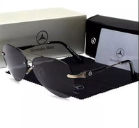Aviator Men Benz Driving Polarized Retro Sunglasses