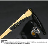 New Audi Men's Sunglasses Polarized Classic With Box