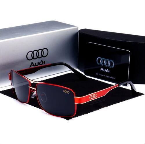 Sunglasses New Luxury Brand Men Polarized Audi With Box