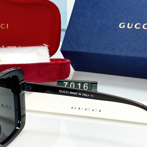 GUCCI 7016 Brand Man Sunglasses Retro Style 100% UV400 Designer With Brand Box