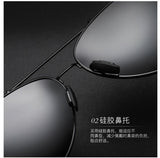 LPAILON Brand Man Sunglasses Retro Style  With Brand Box